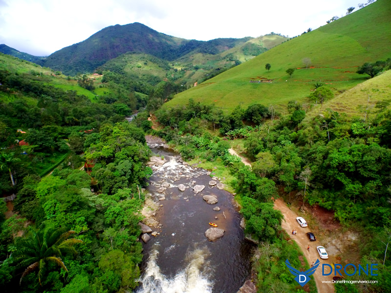 fotografia aéreas rafting lumiar aventura com drone